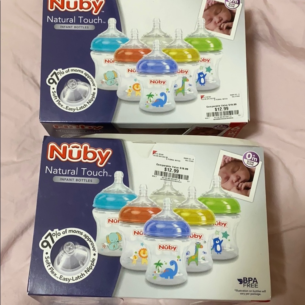 Nuby Natural Touch Infant Bottles